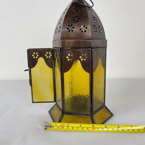 Decorative tea light holder from India - Picture 5 of 6